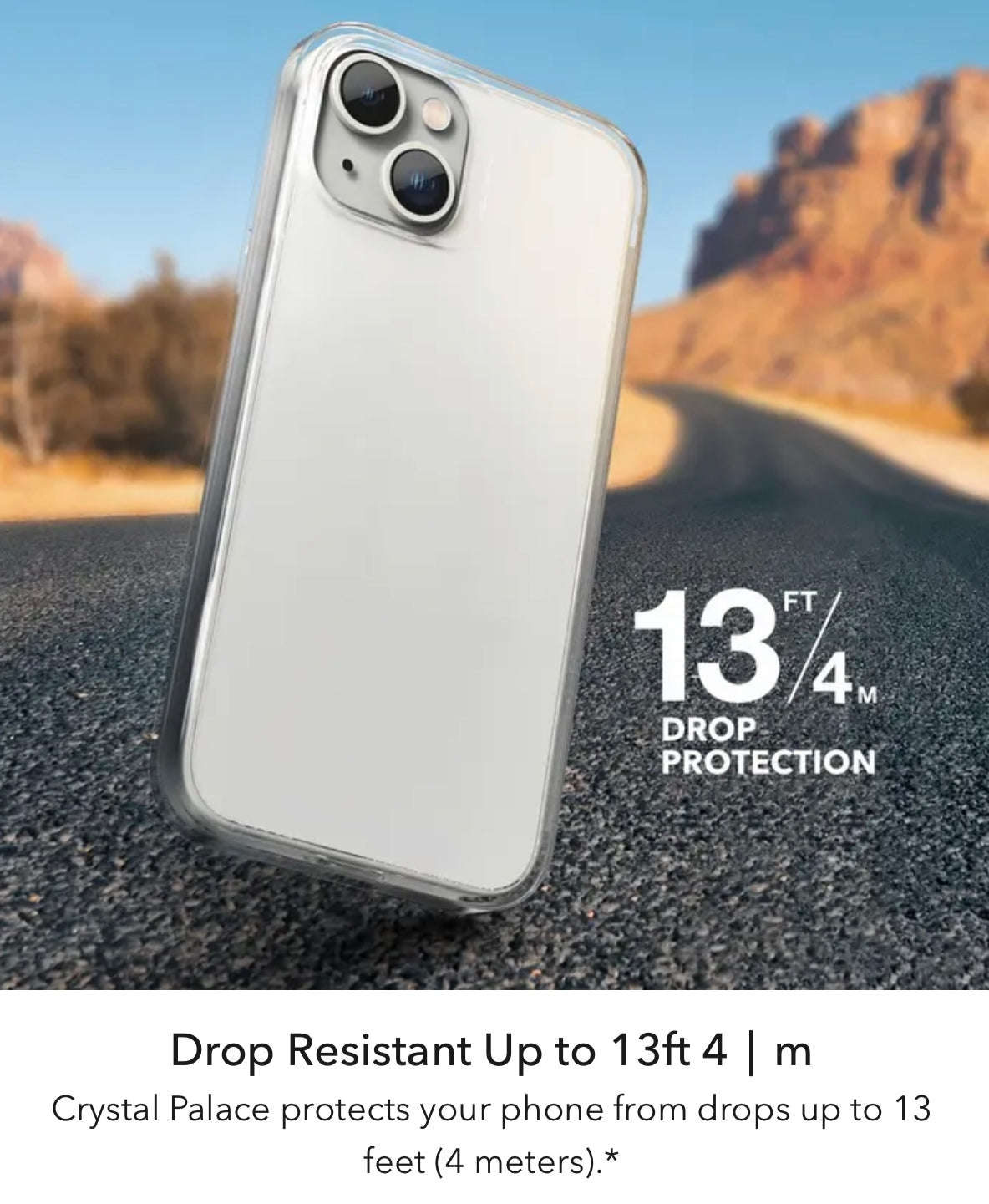 ZAGG Gear4 Crystal Palace Clear Hardshell Phone Case without MagSafe- for Apple iPhone Series - Super Savings Technologies Co.,LTD ZAGG Gear4 Crystal Palace Clear Hardshell Phone Case without MagSafe- for Apple iPhone Series - Super Savings Technologies Co.,LTD
